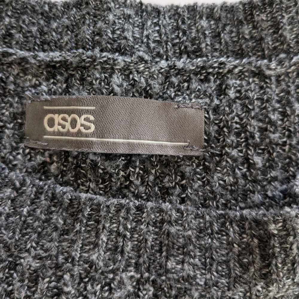 ASOS Ribbed Knit Tunic Sweater Size Medium - Picture 10 of 11